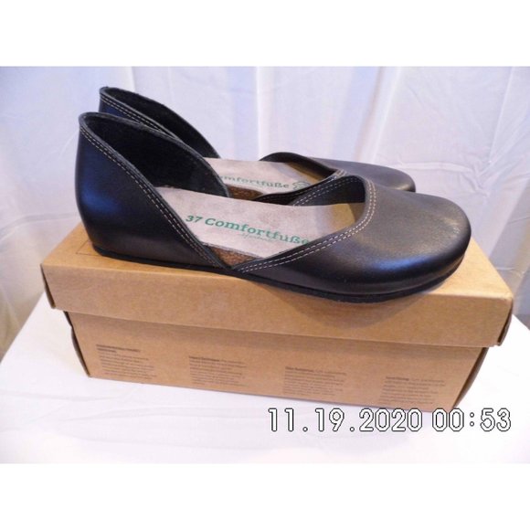 Comfortfube Black Este D’Orsay Flat - Picture 4 of 6